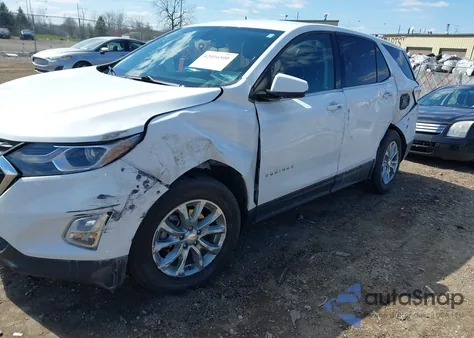 2018 Chevrolet Equinox Lt из США, поврежденный, VIN 2GNAXJEV2J6296214